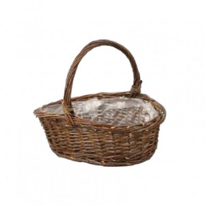 CESTO VIMINI C/MANICO 44X38 H12/35grezzo