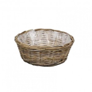 CESTO RATTAN D42 H16 - naturale