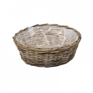 CESTO RATTAN D47 H18 - naturale