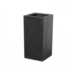 VASO FIBERSTONE 40X40 H80 - black