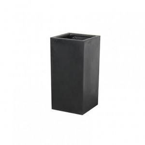 VASO FIBERSTONE 30X30 H60 - black