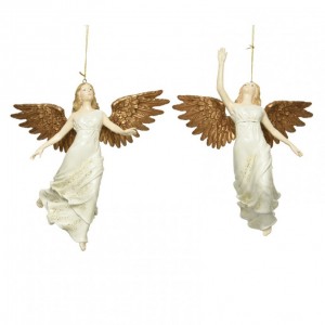 ANGEL FROM APP. 2 MOD. H15 CM-white / gold