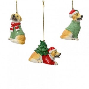 CANE DECORO DA APP. 3mod. H8,1cm