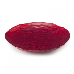 STONES PLATE CM 22.5 - red