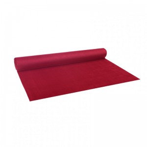 RUNNER VELVET DELUXE 2,5mt X 47cm -rosso