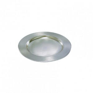 SILVER METAL PLATE FOR CANDLES