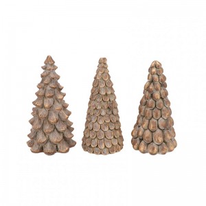 ALBERO CERAMICA D11 H21 3 ASS. - gold