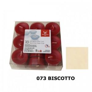 TEELIGHT mm38 pz18 4ORE -biscotto