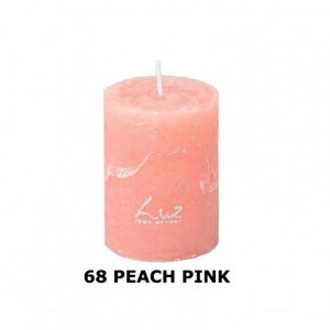CANDELA RUSTICA (80/60) -peach pink