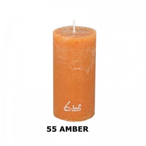 CANDELA RUSTICA (120/60) -amber