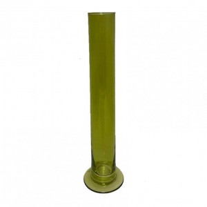 MONOFIORE VETRO D3 H30 CM - verde oliva