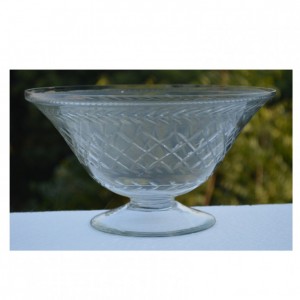 GLASS CUP D21.5XH12CM