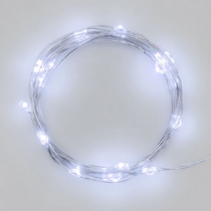 CHAIN 100 MICROLED WHITE 1,5MM