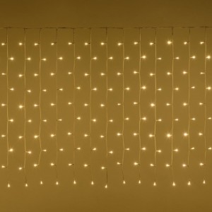 CURTAIN 1000 LED WARM LIGHT 10XH1MT