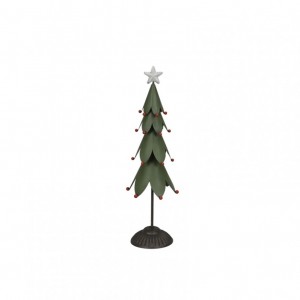 ALBERO METALLO D8 H32cm - green