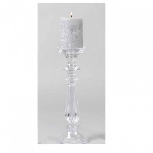 CANDELABRO VETRO KING D10 H29,9 CM