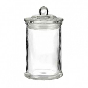 JAR C / TAPPO DIAM. 8 H 14.5 CM