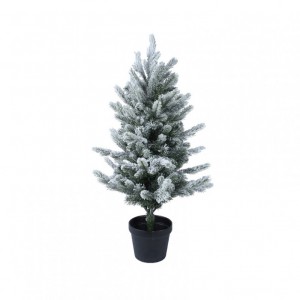 ALBERO Grandis D44 H60 c/vaso - innevato