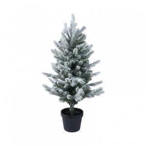 ALBERO Grandis D51 H75 c/vaso - innevato