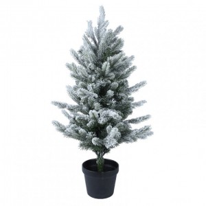 ALBERO Grandis D63 H90 c/vaso - innevato