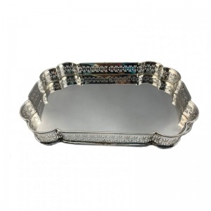 TRAY DM30x20CM -silver plated