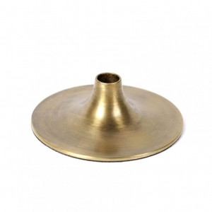 PORTACANDELA D15 H5 cm -gold