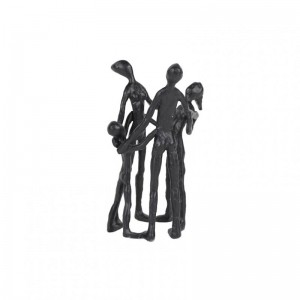 STATUA FAMIGLIA D15,5XH22,5cm