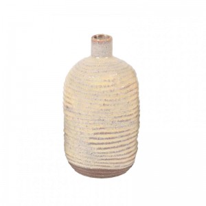 BOTTIGLIA ceramica FALISTY D9,5H18cm-bei