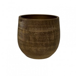 VASO NAGANO ceramica D24 H22 - gold