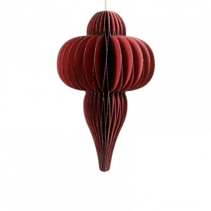 DECORO carta FSC100% D24 H40cm - red