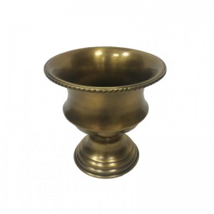 BOWL DM15.5 H15CM - aged brass