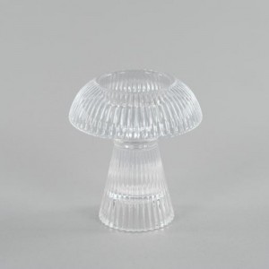 CANDELABRO VETRO RUFFLES D10,1 H11 CM