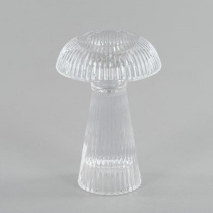 CANDELABRO VETRO RUFFLES D10,1 H15 CM