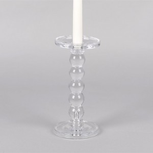 CANDELABRO VETRO D10,8 H23 cm