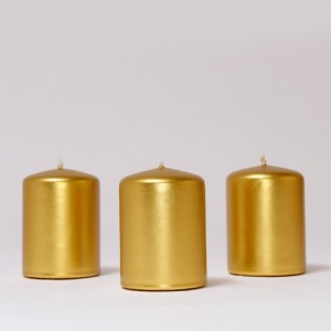 CANDLE BOX MM80X50 PCS 24 - gold