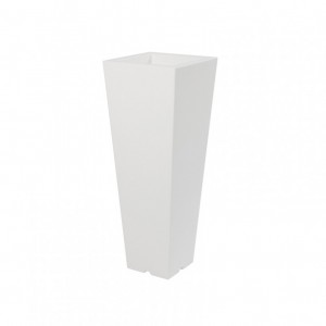 VASO QUADRO 37,5X37,5 H100cm - bianco ot