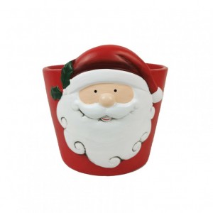 VASO BABBO NATALE D14 H13,5 cm