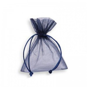 BAG ORGANZA 9X12 cm PZ10-blue