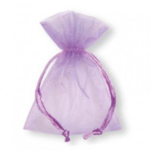 SACCH.ORGANZA 15X24 cm PZ10-lavender