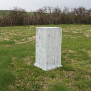 COLONNA LEGNO 35X35 H76 CM -decapato
