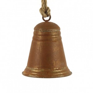 CAMPANA METALLO Arnoud 12,5XH15,5cm-rust