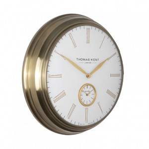 TIMEKEEPER WATCH D71 cm - white / gold