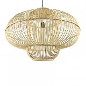 LAMPADARIO DEAVY 84X84XH58 cm - natural