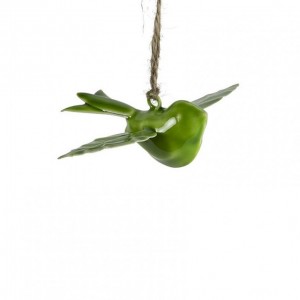 UCCELLINO DA APP. 14XH10cm - green