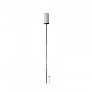 CANDELA PLASTICA LUCE SOLARE D7,5XH117cm