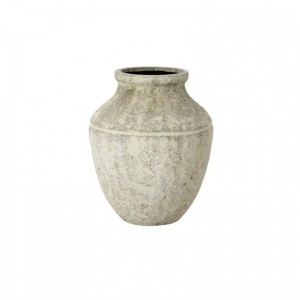 VASO CONCRETE D40 H51 CM -moss grey