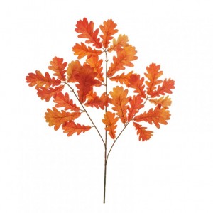 FOGLIA QUERCIA H64 cm AU -orange*