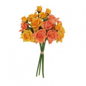 BUSH ROSES H24 cm BU3,65-orange ye *