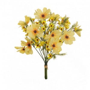 COSMOS BUSH X12 H35 cm CO - yellow *