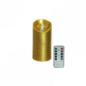 CANDELA LED D7,5 H15 - gold